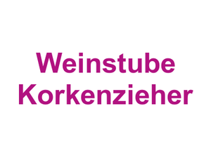 Weinstube Korkenzieher Logo