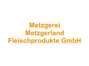 Metzgerei Metzgerland Fleischprodukte GmbH Logo