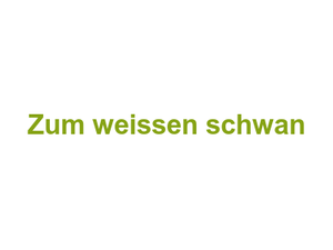 Zum weissen schwan Logo