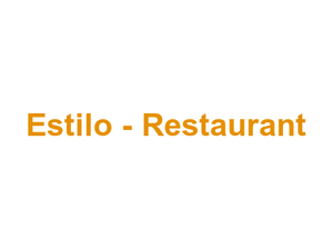 Estilo - Restaurant Logo