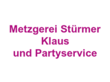 Metzgerei Stürmer Klaus  und Partyservice Logo