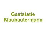 Gaststatte Klaubautermann Logo
