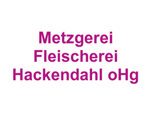 Metzgerei Fleischerei Hackendahl oHg Logo