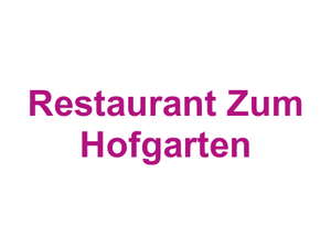 Restaurant Zum Hofgarten Logo