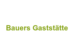 Bauer's Gaststätte Logo