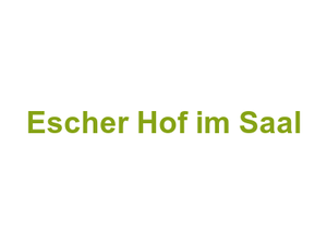Escher Hof im Saal Logo