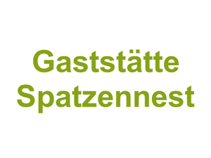 Gaststätte "Spatzennest" Logo