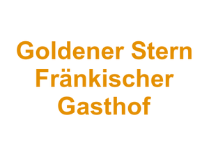 Goldener Stern Fränkischer Gasthof Logo