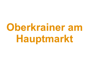 Oberkrainer am Hauptmarkt Logo