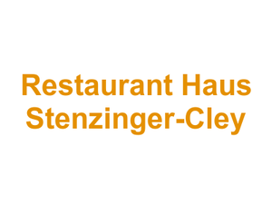 Restaurant Haus Stenzinger-Cley Logo