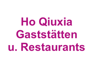China Restaurant Ho Ho Qiuxia Gaststätten u. Restaurants Logo
