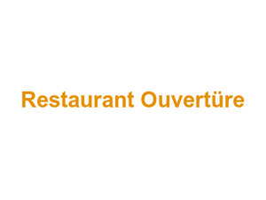 Restaurant Ouvertüre Logo