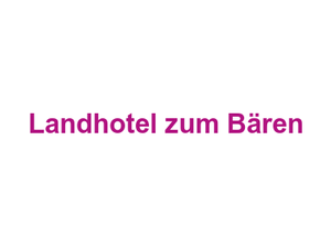 Landhotel zum Bären Logo