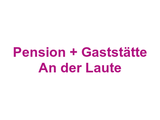 Pension + Gaststätte "An der Laute" Logo