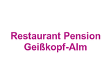 Restaurant Pension Geißkopf-Alm Logo