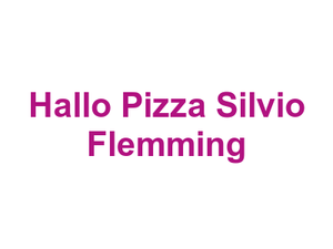 Hallo Pizza Silvio Flemming Logo