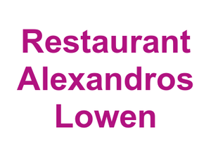 Restaurant Alexandros Lowen Logo