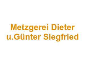 Metzgerei Dieter u.Günter Siegfried Logo