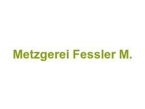 Metzgerei Fessler M. Logo