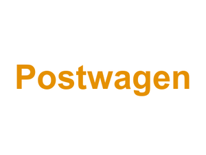 Postwagen Logo