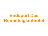 Hotel u. Gaststätte Endspurt Das Rennsteiglaufhotel Logo