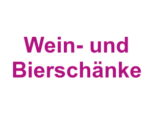 Wein- und Bierschänke Logo