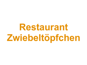 Restaurant Zwiebeltöpfchen Logo