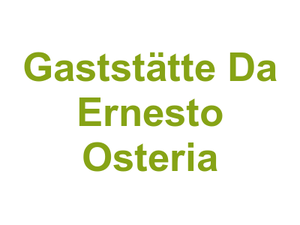 Gaststätte Da Ernesto Osteria Logo
