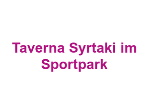 Taverna Syrtaki im Sportpark Logo
