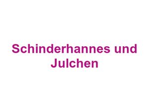 The Pension Bei Schinderhannes und Julchen Logo