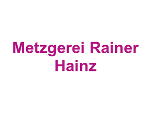 Metzgerei Rainer Hainz Logo