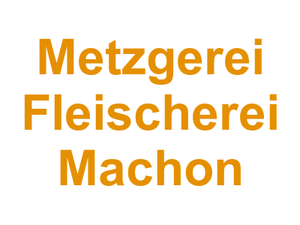 Metzgerei Fleischerei Machon Logo