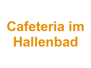 Cafeteria im Hallenbad Logo