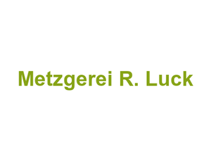 Metzgerei R. Luck Logo