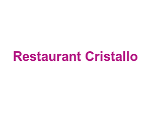 Restaurant Cristallo Logo