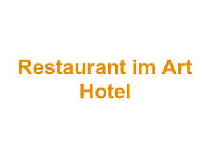 Restaurant im Art Hotel Logo