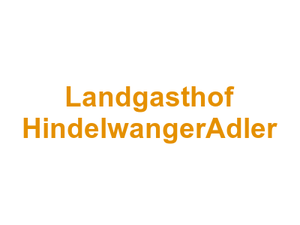 Landgasthof HindelwangerAdler Logo
