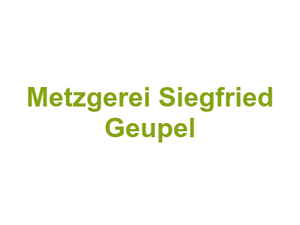 Metzgerei Siegfried Geupel Logo