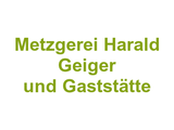 Metzgerei Harald Geiger  und Gaststätte Logo
