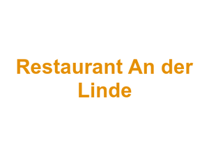 Restaurant An der Linde Logo