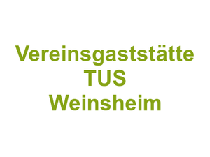 Vereinsgaststätte TUS Weinsheim Logo