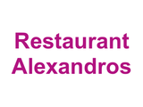 Restaurant Alexandros Logo