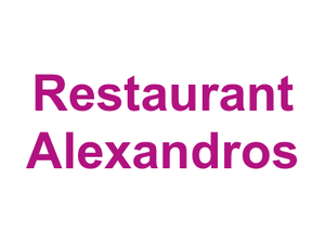 Restaurant Alexandros Logo