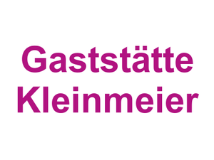 Gaststätte Kleinmeier Logo