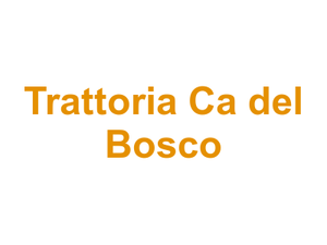 Trattoria Ca del Bosco Logo