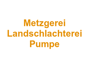 Metzgerei Landschlachterei Pumpe Logo