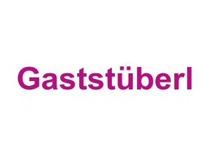 Gaststüberl Logo