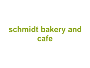 schmidt bakery and cafe Logo