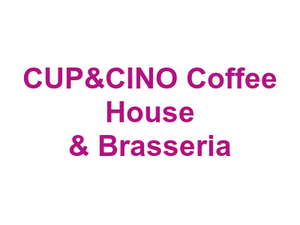 CUP&CINO Coffee House & Brasseria Logo