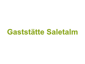 Gaststätte Saletalm Logo